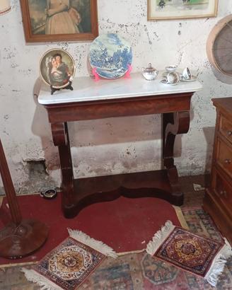 console piuma di mogano fine 800