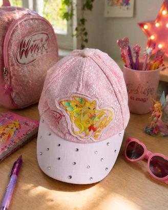 Winx Stella Enchantix: cappellino visiera strass