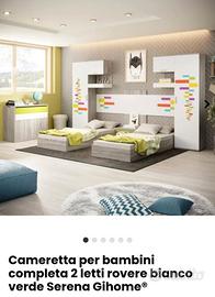 cameretta doppia per bambini/ragazzi nuova