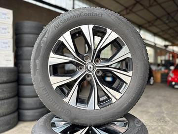 Cerchi Renault + Gomme 4 Stagioni 215 60 R17