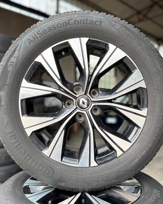 Cerchi Renault + Gomme 4 Stagioni 215 60 R17