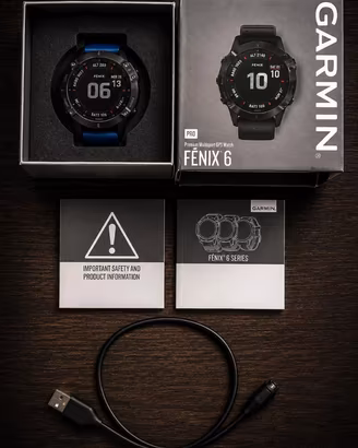 Garmin Fenix 6 Pro Titanium (47mm) - Ottime Cond.