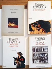4 libri di Vincenzo Consolo