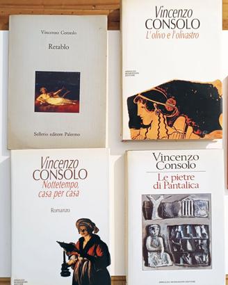 4 libri di Vincenzo Consolo