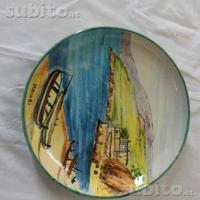 Ceramica l'arte vietrese piatto maiori