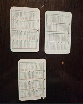 Calendari originali Rolex