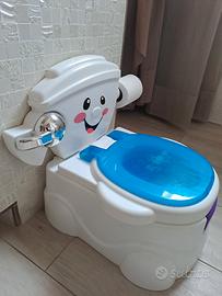 La prima toilette Fisher Price 