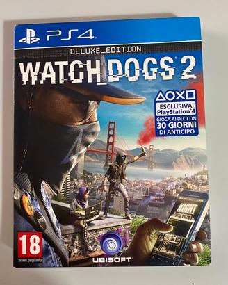 Watch Dogs 2 Deluxe Edition PS4