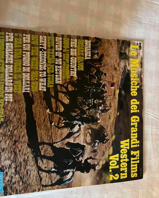 Disco vinile musiche films western