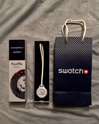 Audemars Piguet × Swatch Royal Pop Huit Blanc