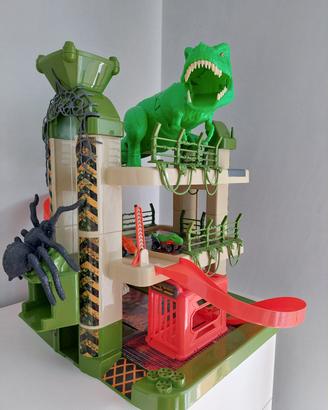 pista garage Dinosauro