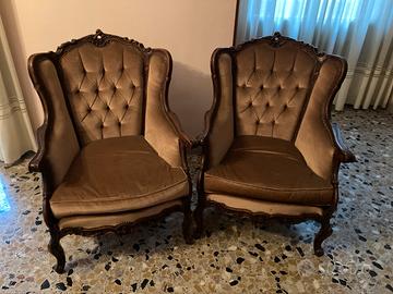 Arredamento completo soggiorno/pranzo anni 70