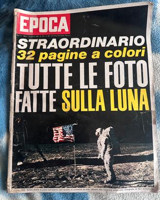 Epoca 10 agosto 1969 speciale sbarco sulla luna