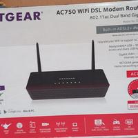 modem router wifi Netgear mod:D6000