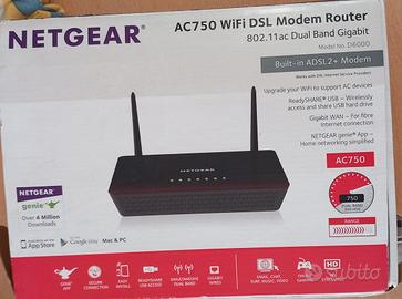 modem router wifi Netgear mod:D6000