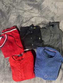 Box abbigliamento Ralph Lauren / Lacoste / firme