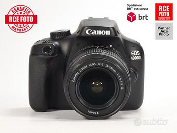 Canon EOS 4000D + Canon EFS 18/55 III