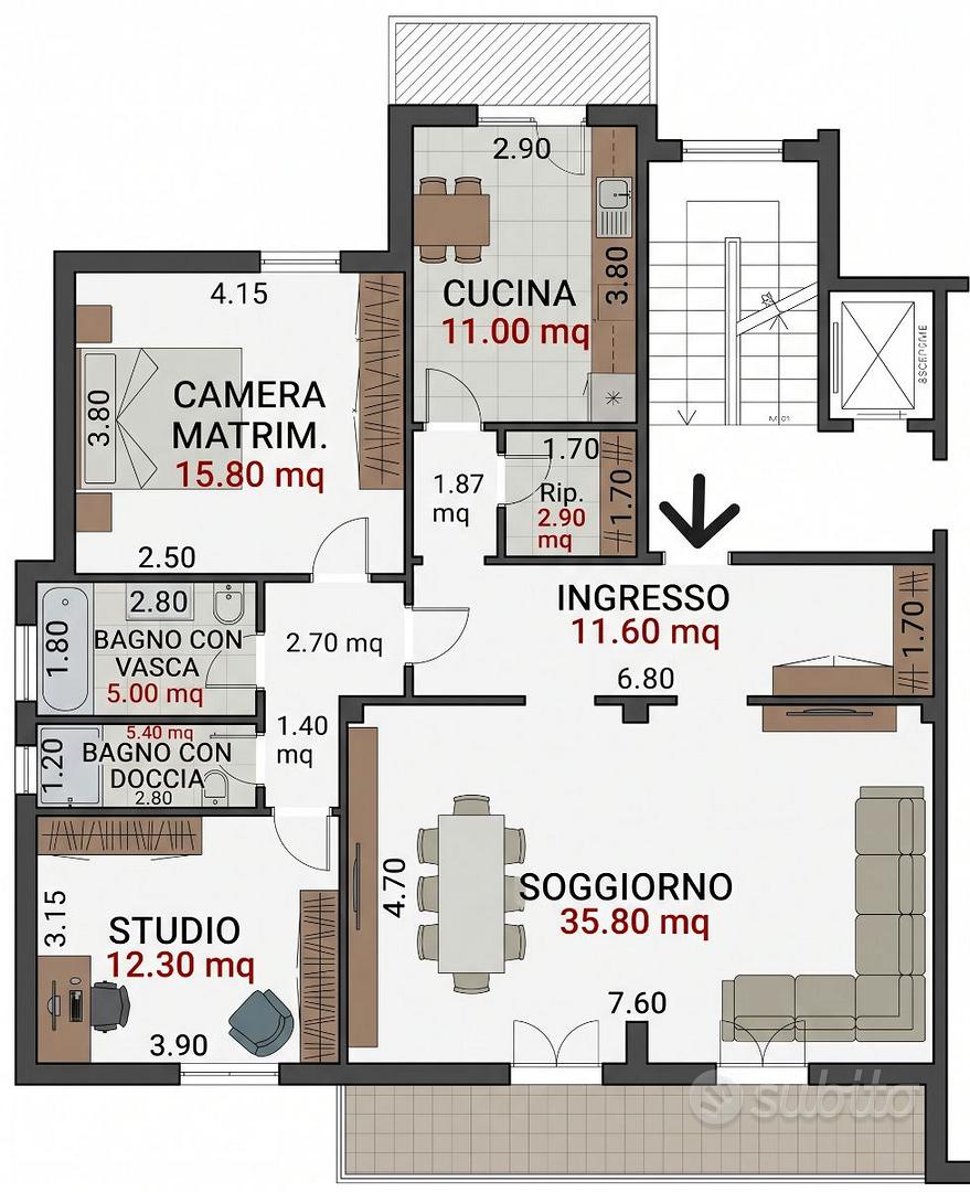 Appartamento – Firenze, Quartiere 1 - Vista 2