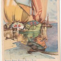 STAMPA PUBBLICITARIA D'EPOCA A 1938 SULL'ADRIATICO