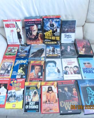 Blocco pz. 42 VHS film misti,