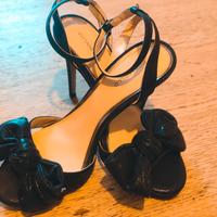 scarpe nere nr 40 con tacco 12cm