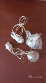 portalampada lampadario da soffitto