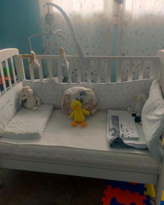 Lettino Foppapedretti Dolcecuore 500 con accessori