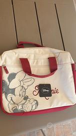 Borsa porta pc linea minnie glamour collection.