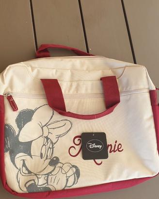 Borsa porta pc linea minnie glamour collection.