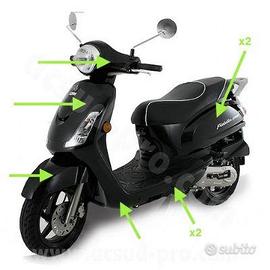 KIT CARENE 8 PEZZI SYM FIDDLE 2 50CC 2011 2021