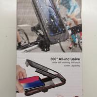 Custodia smartphone con supporto manubrio