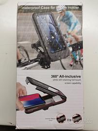 Custodia smartphone con supporto manubrio