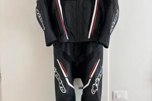 Tuta in pelle Alpinestars Motegi V2 divisibile