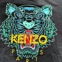 T SHIRT KENZO DONNA CON LOGO AZZURRO