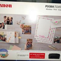 STAMPANTE CANON PIXMA TS 3450 WIFI NERA Nuova Imb.