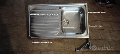 lavello acciaio inox