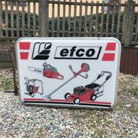 insegna luminosa a bandiera bifacciale EFCO vintag