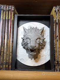 Book Nook Lupo al chiaro di luna