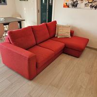 Divano 4 posti con chaise longue