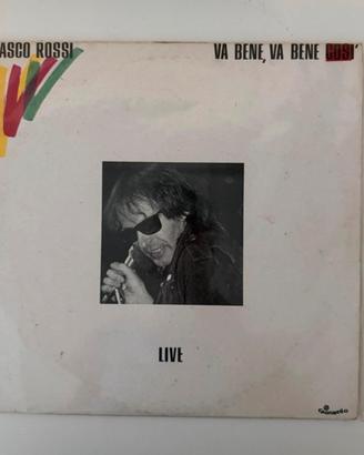 Vinile Vasco Rossi - live va bene va bene così