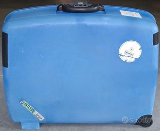 Valigia rigida Delsey blu 70×56×25 cm con chiusura