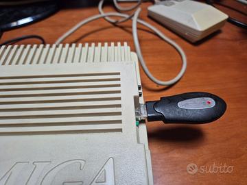 Commodore Amiga500+Alime+ Gotek+Mouse+Esp500Kb