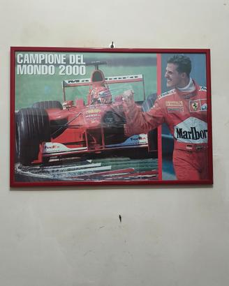quadro Michel Schumacher 
