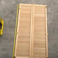PERSIANE semplici in legno grezzo 146x38x2,8