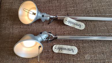 Due lampade Artemide Tolomeo MIDI LED Dimmer