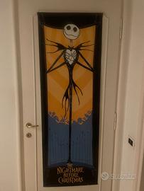Tim Burton, poster Jack Skellington 53×158