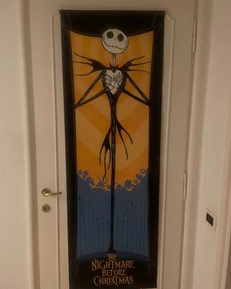 Tim Burton, poster Jack Skellington 53×158