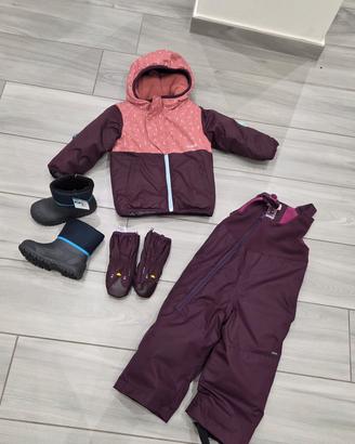 tuta sci bimba decathlon