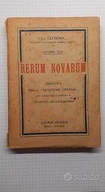 Rerum Novarum Leone XIII - Ed. Studium 1929 - Rara