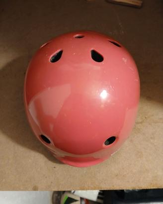 casco bambina per bicicletta, pattini o skate